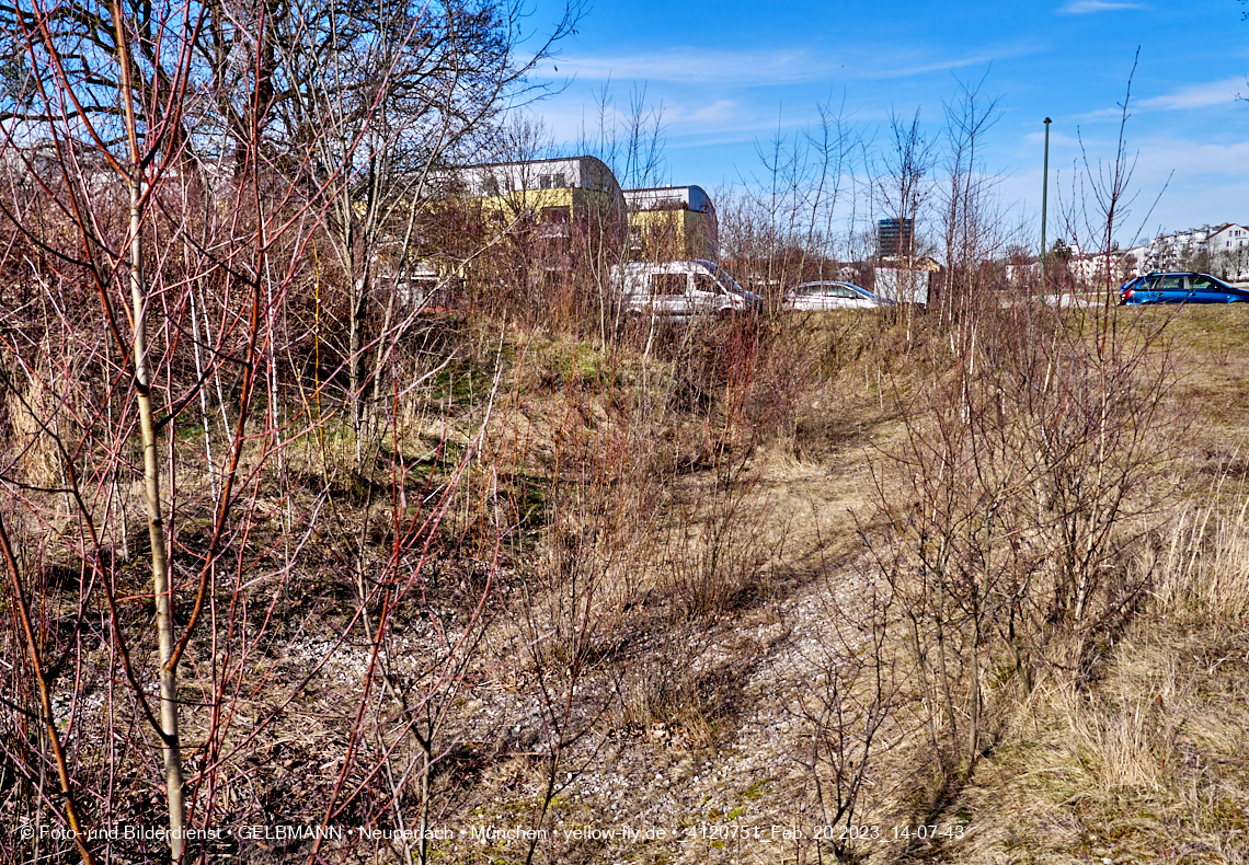 20.20.2023 - der 'verschwundene' Hachinger Bach in Berg am Laim